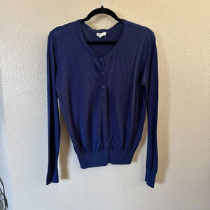 Debut‎ Navy Blue Cardigan   Size 2XL